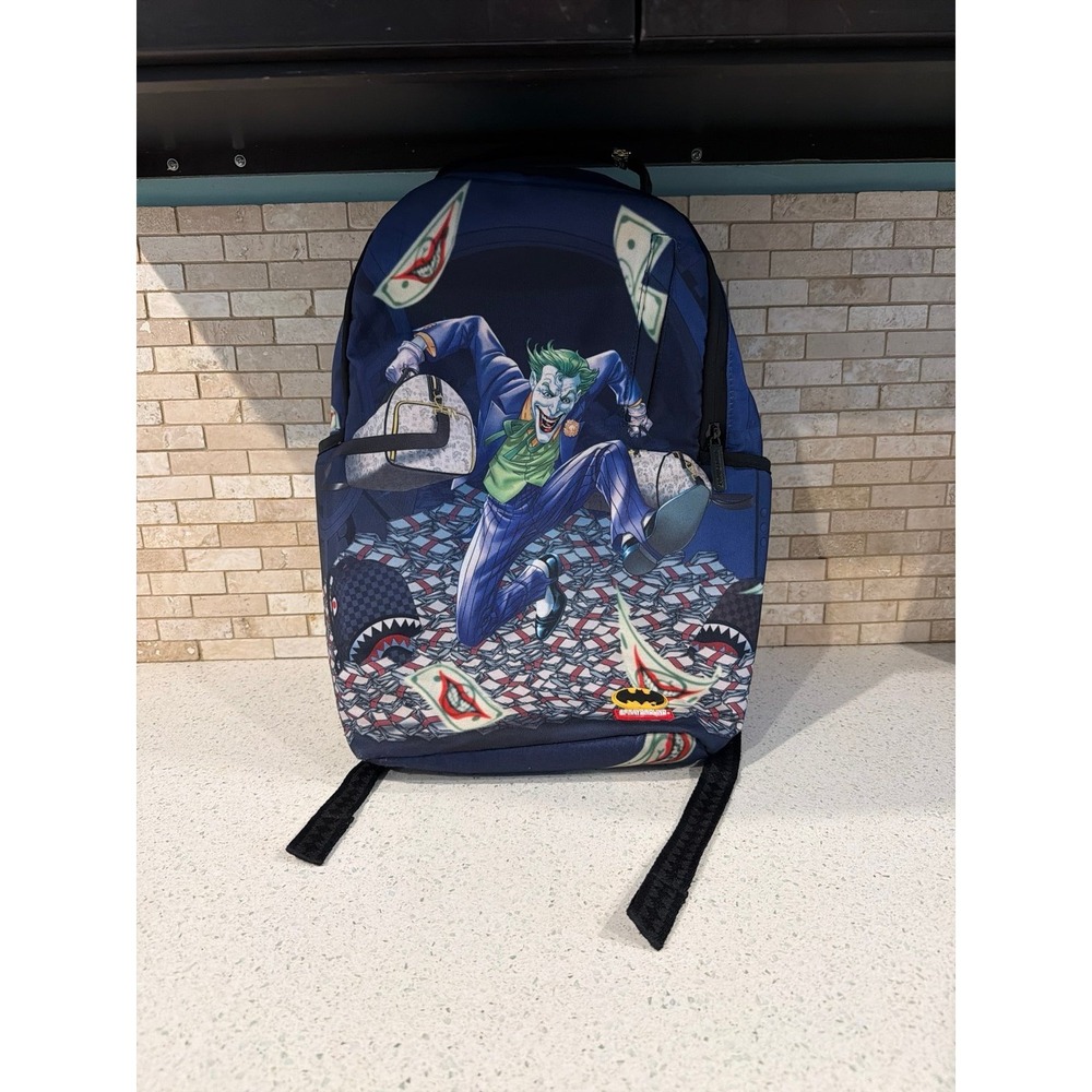 Sprayground‎ Batman Joker Backpack Limited Edition DC Comics
